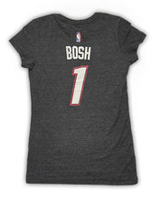 Chris Bosh Miami HEAT adidas Ladies Name and Number T-Shirt