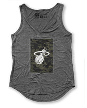 Ladies Camo V Neck Tank