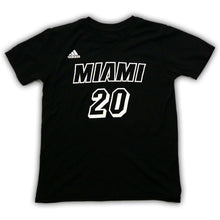 Justise Winslow Miami HEAT adidas Youth Black Tie Name and Number T-Shirt