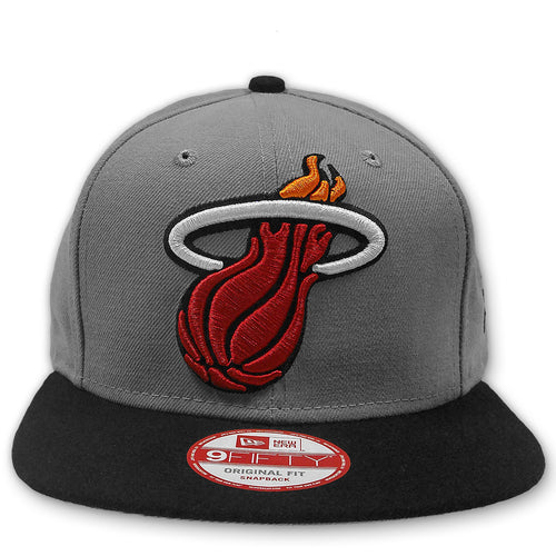 New Era Miami HEAT Logo Grand Snapback