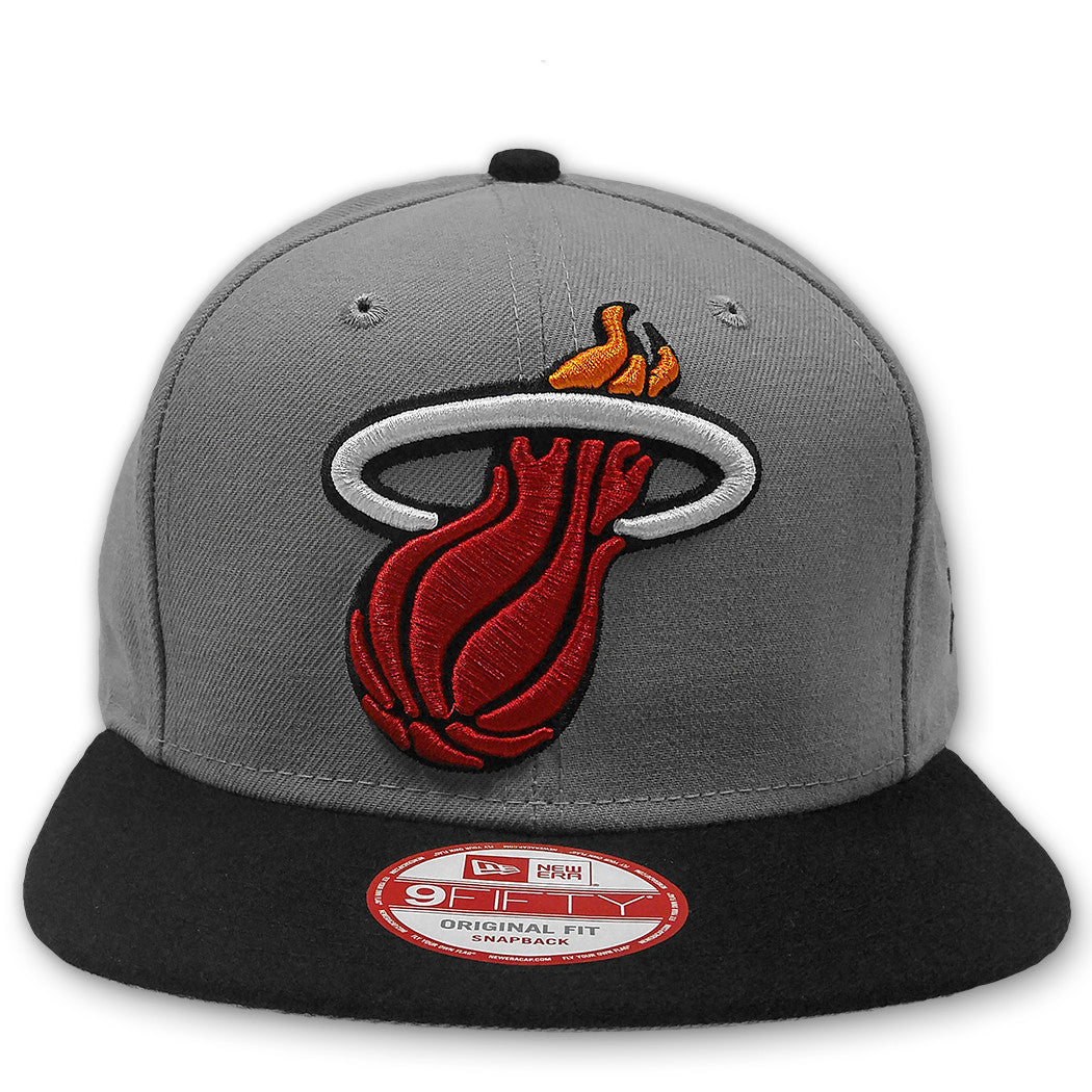 New Era Miami HEAT Logo Grand Snapback