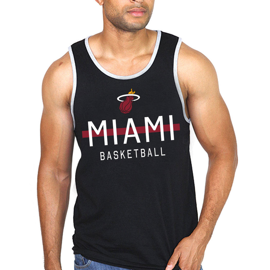Sportiqe Miami HEAT Vintage Tank Top