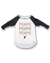 Sportiqe Miami HEAT Brandy Raglan T-Shirt