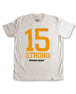 '47 Miami HEAT 15 Strong T-Shirt White