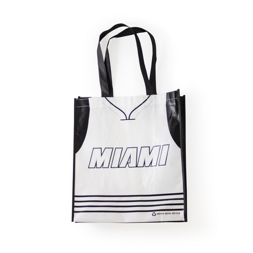 Miami HEAT White Tie Reusable Bag
