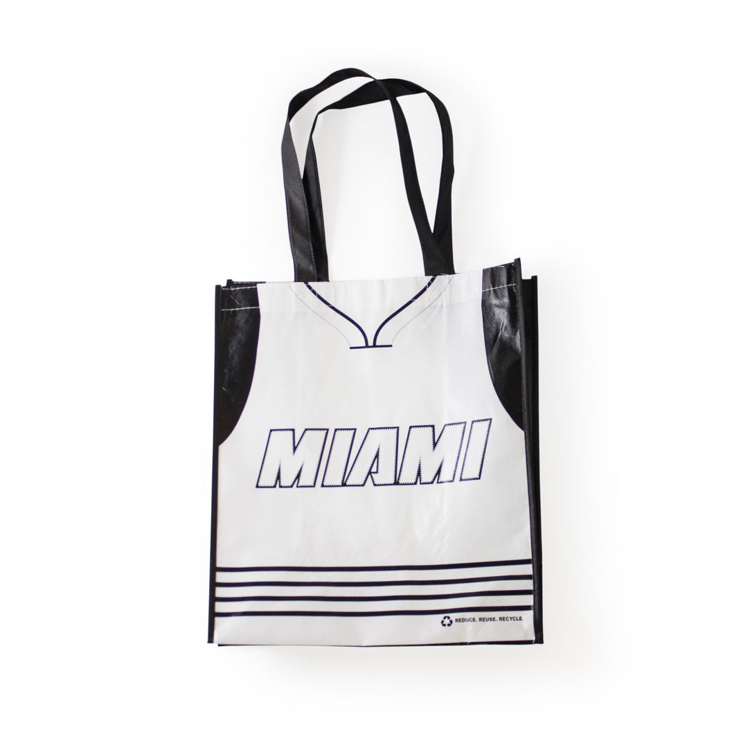 Miami HEAT White Tie Reusable Bag