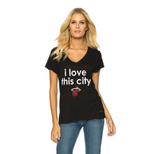 Peace Love World Miami HEAT Love This City Victoria T-Shirt