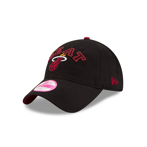 new era miami heat Ladies TEAM SHIMMER