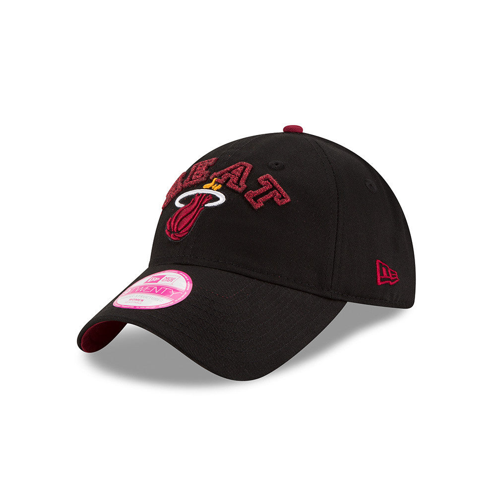 new era miami heat Ladies TEAM SHIMMER
