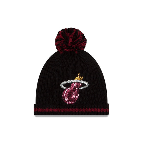 new era miami heat Ladies SEQUIN FROST