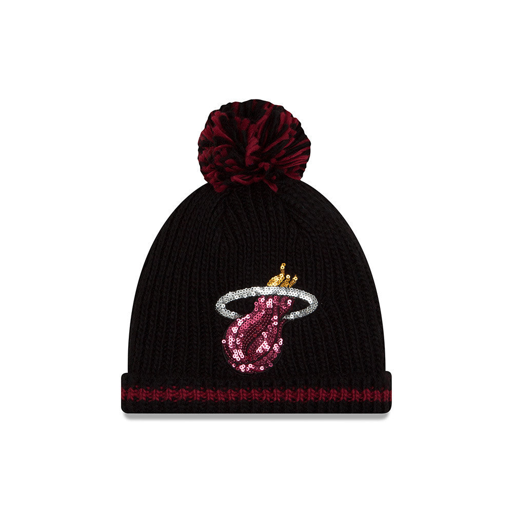 new era miami heat Ladies SEQUIN FROST