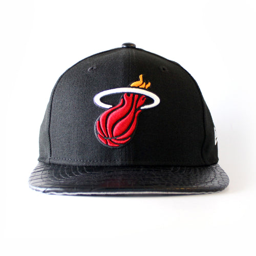 miami heat new era TEAM LUXE STRAPBACK