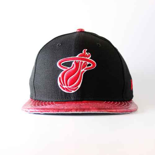 miami heat new era TEAM LUXE STRAPBACK