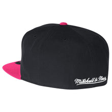 mitchell and ness miami HEAT THROWBACK FITTED