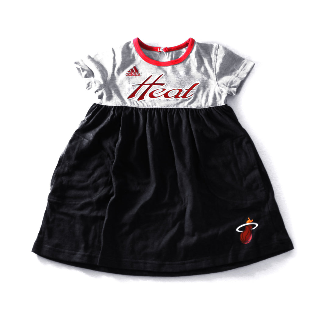 adidas  Miami HEAT Girls Baby Doll Dress