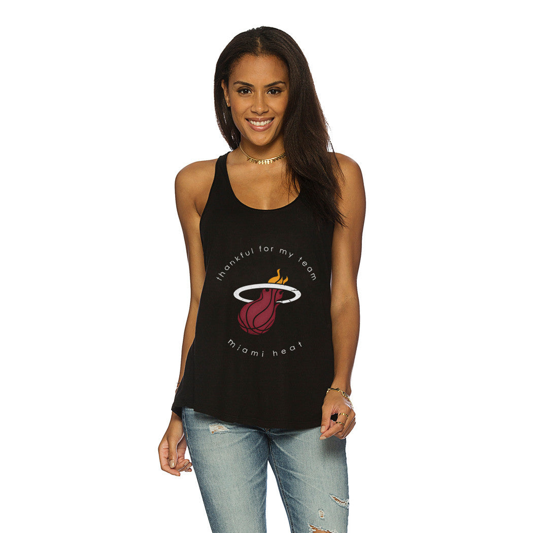 Peace Love World Miami HEAT Thankful Team Tank