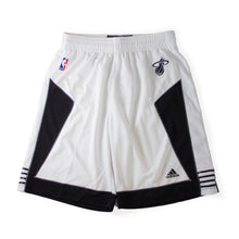 Miami HEAT adidas White Tie Swingman Shorts