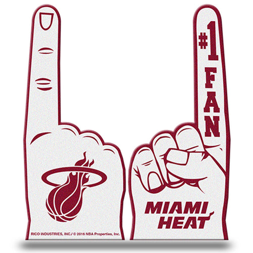 Miami HEAT Flat Foam Finger