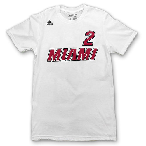 Joe Johnson Miami HEAT adidas Legacy Name and Number T-Shirt