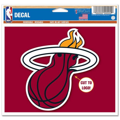 Miami HEAT Decal