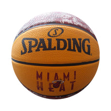 Spalding Miami HEAT Camo Grid Mini Ball