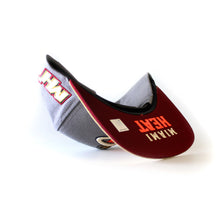 adidas Miami HEAT Earth Tones Flat Brim Snap Back