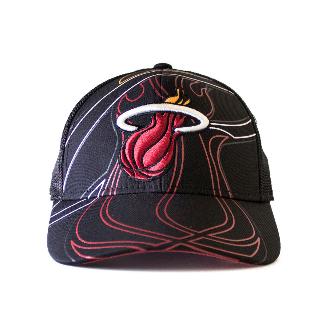 miami heat adidas STRUCT FLEX MESHBACK