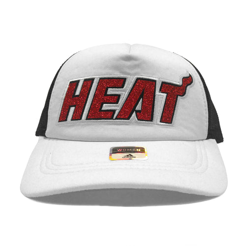 adidas Miami HEAT Ladies Trucker Hat