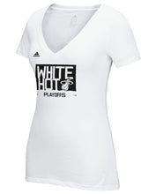 adidas Miami HEAT Ladies White Hot T-Shirt