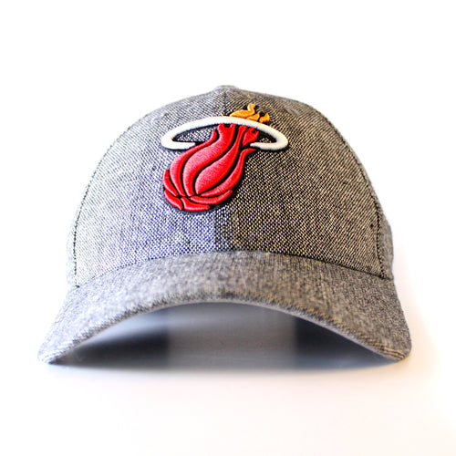 New ERA Miami HEAT Tweed Trim Adjustable