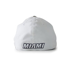 new ERA Miami HEAT White Tie Stretch Fit Cap
