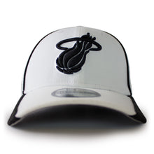 new ERA Miami HEAT White Tie Stretch Fit Cap