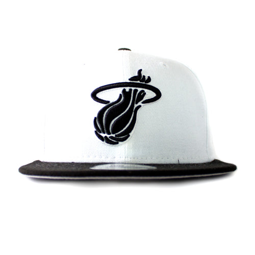 New ERA Miami HEAT White Tie Snap back