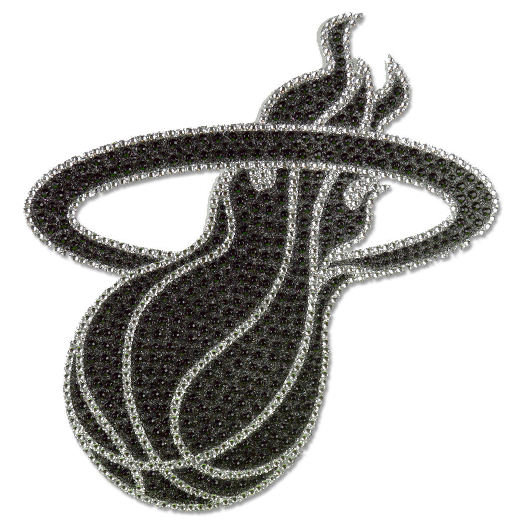 Miami HEAT Bling Emblem Sticker