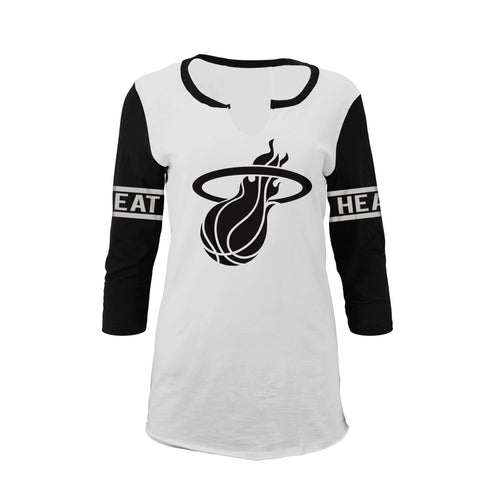 5th & Ocean Ladies 3/4 Foil T-Shirt