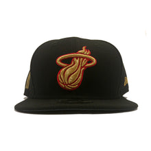 New ERA Miami HEAT Gold Flip Snapback