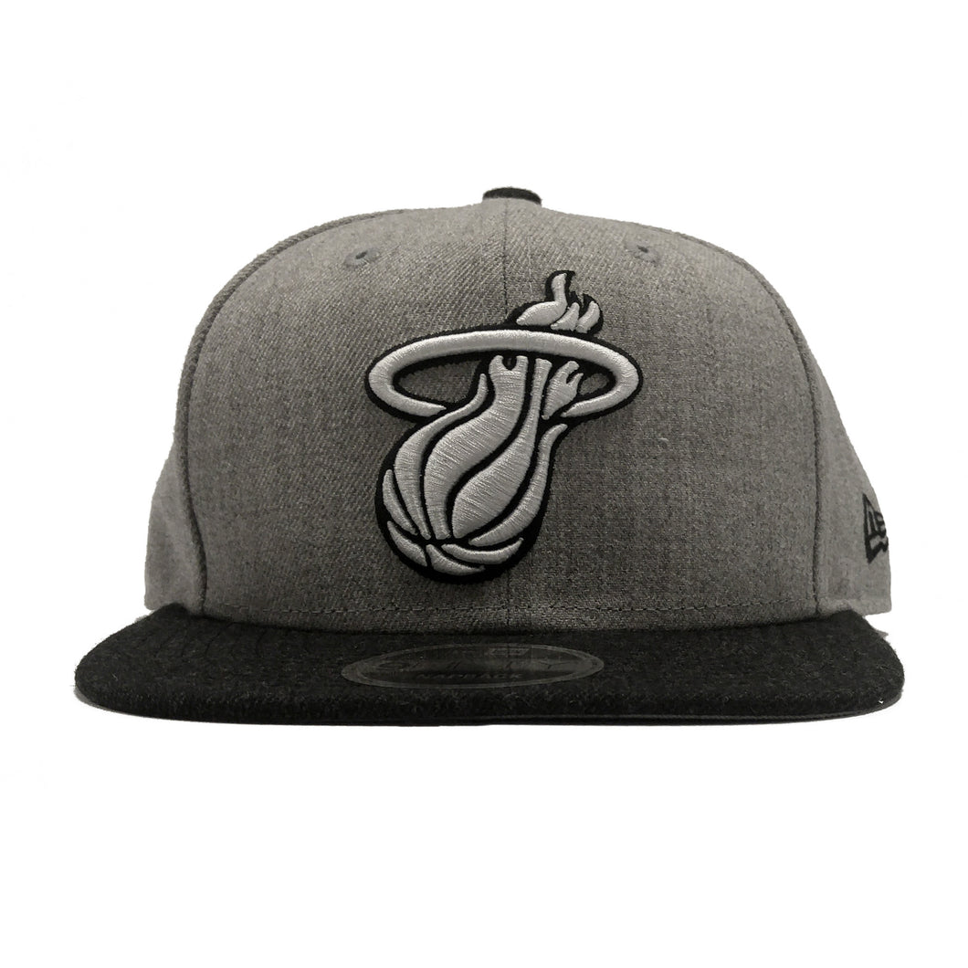 New ERA Miami HEAT Heather Action Snap