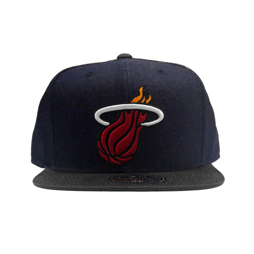 M&N Miami HEAT Raw Denim 3T Fitted