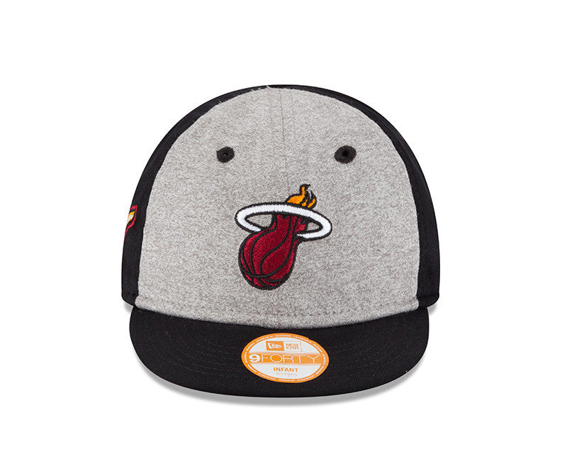 New ERA Miami HEAT Youth Heather Tot