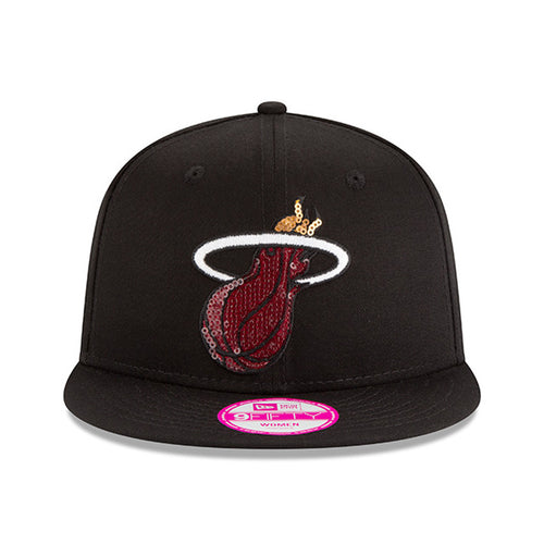 New Era Miami HEAT Ladies Glimmer Mixer Snapback