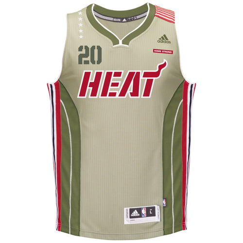 Justise Winslow Miami HEAT adidas Home Strong Swingman Jersey