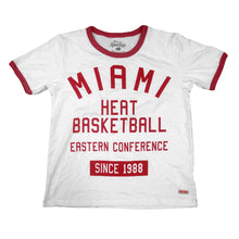 Sportiqe Miami HEAT Ladies Sienna Ringer