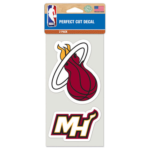 Miami HEAT Two Pack Decal Set