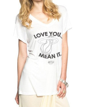 Peace Love World Miami HEAT Love You Mean It V-Neck