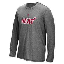 adidas Miami HEAT Long Sleeve Home Strong Aeroknit Tee