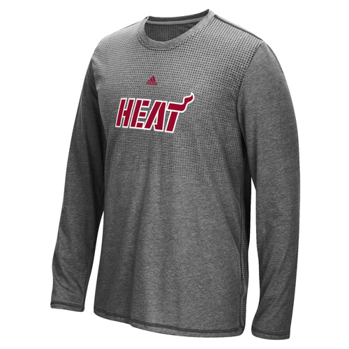 adidas Miami HEAT Long Sleeve Home Strong Aeroknit Tee