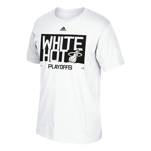 adidas Miami HEAT Youth 2016 White Hot T-Shirt