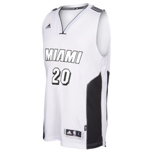Justise Winslow Miami HEAT adidas White Tie Swingman jersey