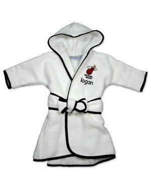 Designs by Chad and Jake Miami HEAT Custom Infant Robe