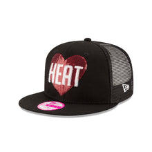 New ERA Miami HEAT Ladies Glitter Flip Cap